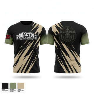 Short Sleeve Performance Shirt, Proactive Patrol Club, Police, Teamtime, Team time, sublimation, custom sports apparel, team uniforms, spirit wear, spiritwear, sports uniforms, custom shirts, team store, custom team store, fundraiser sports, apparel fundraiser