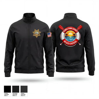 Windbreaker, Georgetown County Beach Patrol, Police, Teamtime, Team time, sublimation, custom sports apparel, team uniforms, spirit wear, spiritwear, sports uniforms, custom shirts, team store, custom team store, fundraiser sports, apparel fundraiser