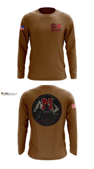 Long Sleeve Performance Shirt, Blackshirt Battalion, Navy, Teamtime, Team time, sublimation, custom sports apparel, team uniforms, spirit wear, spiritwear, sports uniforms, custom shirts, team store, custom team store, fundraiser sports, apparel fundraiser