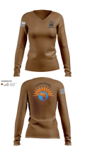 TF BATAAN S1 74861881 Women's Long Sleeve V-neck Shirt - 120