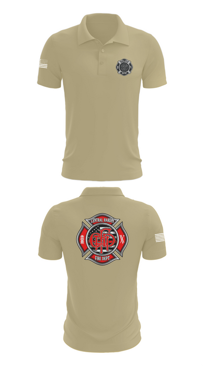 Central 9971313 Short Sleeve Performance Polo - 87