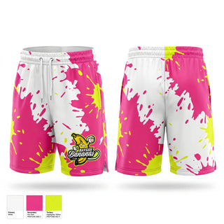 Athletic Shorts With Pockets, Bayside Bananas, Baseball, Teamtime, Team time, sublimation, custom sports apparel, team uniforms, spirit wear, spiritwear, sports uniforms, custom shirts, team store, custom team store, fundraiser sports, apparel fundraiser