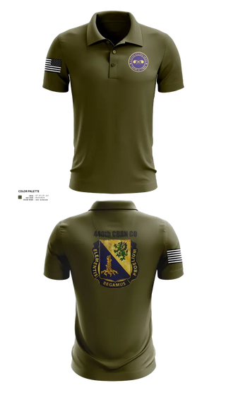 Short Sleeve Performance Polo, 440th CBRN CO, , Teamtime, Team time, sublimation, custom sports apparel, team uniforms, spirit wear, spiritwear, sports uniforms, custom shirts, team store, custom team store, fundraiser sports, apparel fundraiser
