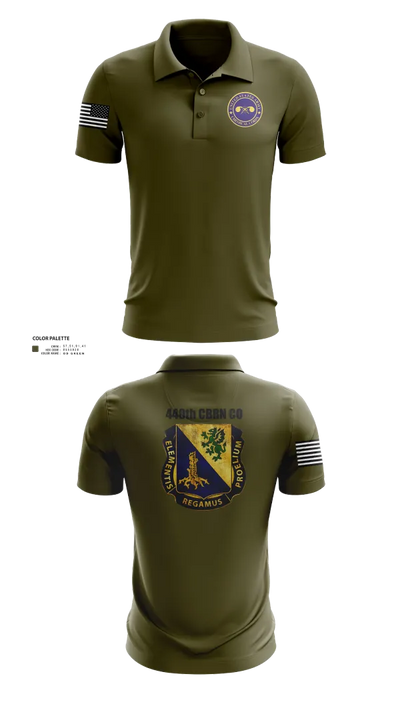 440th CBRN CO 79820871 Short Sleeve Performance Polo - 101