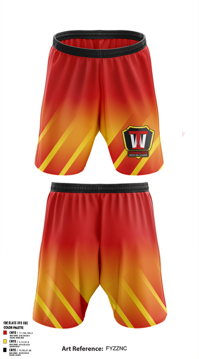 Terminator Wrestling Academy 17982614 Athletic Shorts With Pockets - 1 (1)