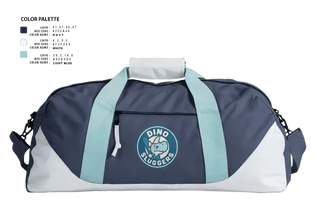Duffle Bag, Dino Sluggers, Baseball, Teamtime, Team time, sublimation, custom sports apparel, team uniforms, spirit wear, spiritwear, sports uniforms, custom shirts, team store, custom team store, fundraiser sports, apparel fundraiser