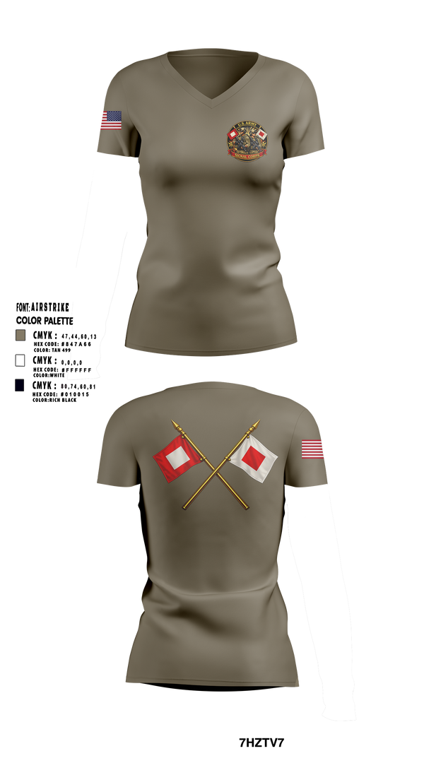 Womens Short Sleeve Vneck Shirt, 163 S6, Army, Teamtime, Team time, sublimation, custom sports apparel, team uniforms, spirit wear, spiritwear, sports uniforms, custom shirts, team store, custom team store, fundraiser sports, apparel fundraiser