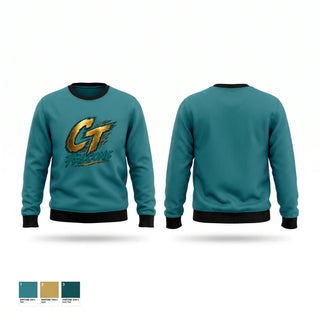 Crew Neck Sweatshirt, Ct falcons, , Teamtime, Team time, sublimation, custom sports apparel, team uniforms, spirit wear, spiritwear, sports uniforms, custom shirts, team store, custom team store, fundraiser sports, apparel fundraiser