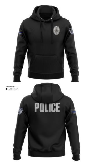 Hoodie, Lincoln Police Department, Police, Teamtime, Team time, sublimation, custom sports apparel, team uniforms, spirit wear, spiritwear, sports uniforms, custom shirts, team store, custom team store, fundraiser sports, apparel fundraiser