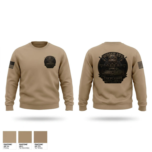 Crew Neck Sweatshirt, 3-69 AR, 1ABCT, 3ID, Army, Teamtime, Team time, sublimation, custom sports apparel, team uniforms, spirit wear, spiritwear, sports uniforms, custom shirts, team store, custom team store, fundraiser sports, apparel fundraiser
