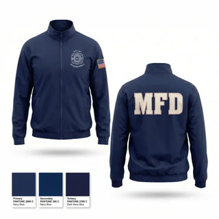 Windbreaker, City Of Monongahela Fire Department, Fire Department, Teamtime, Team time, sublimation, custom sports apparel, team uniforms, spirit wear, spiritwear, sports uniforms, custom shirts, team store, custom team store, fundraiser sports, apparel fundraiser