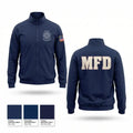 City Of Monongahela Fire Department 89585601 Windbreaker - 1
