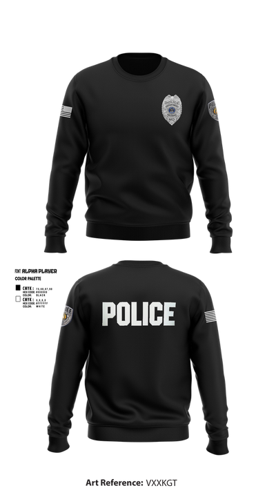 Neosho Police 57078695 Crew Neck Sweatshirt - 1