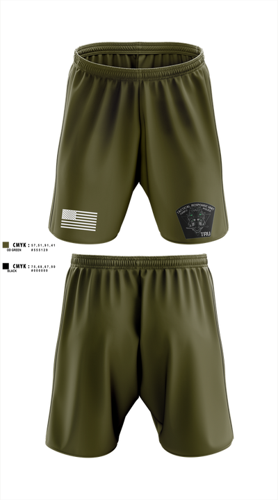 Eunice Police TRU 91634971 Athletic Shorts With Pockets - 2