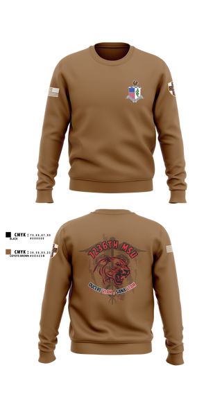 Crew Neck Sweatshirt, 7236 Medical Support Unit, Army, Teamtime, Team time, sublimation, custom sports apparel, team uniforms, spirit wear, spiritwear, sports uniforms, custom shirts, team store, custom team store, fundraiser sports, apparel fundraiser