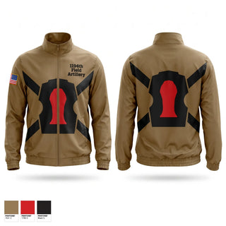 Windbreaker, 1-194th Field Artillery, Army, Teamtime, Team time, sublimation, custom sports apparel, team uniforms, spirit wear, spiritwear, sports uniforms, custom shirts, team store, custom team store, fundraiser sports, apparel fundraiser