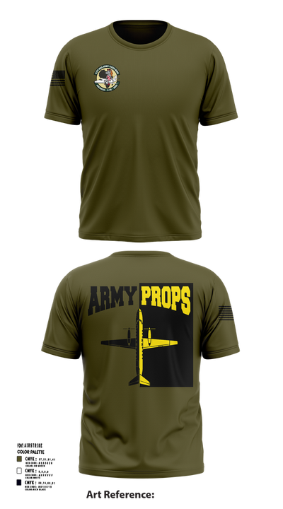 DET 2 CO A 2-245th AVN 46226536 Short Sleeve Performance Shirt - 23