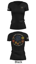 RCKT BTRY D 2nd BN 14th MAR 78897575 Women's Short Sleeve V-neck Shirt - 28