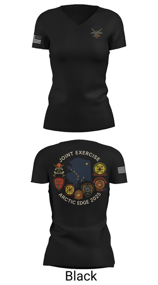 Womens Short Sleeve Vneck Shirt, RCKT BTRY D 2nd BN 14th MAR, Marines, Teamtime, Team time, sublimation, custom sports apparel, team uniforms, spirit wear, spiritwear, sports uniforms, custom shirts, team store, custom team store, fundraiser sports, apparel fundraiser