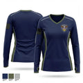 Ashville Police Department 750465 Women's Long Sleeve V-neck Shirt - 1