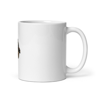 Bravo three 34132903 White Glossy Mug - Large