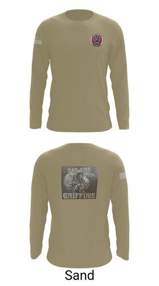 Long Sleeve Performance Shirt, 345th TRS, , Teamtime, Team time, sublimation, custom sports apparel, team uniforms, spirit wear, spiritwear, sports uniforms, custom shirts, team store, custom team store, fundraiser sports, apparel fundraiser