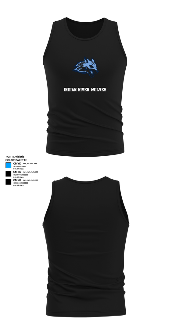 Tank Top, Indian River Wolves, Wrestling, Teamtime, Team time, sublimation, custom sports apparel, team uniforms, spirit wear, spiritwear, sports uniforms, custom shirts, team store, custom team store, fundraiser sports, apparel fundraiser