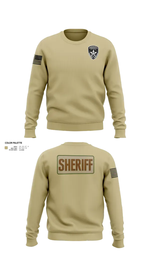 Crew Neck Sweatshirt, Sheriff Emergency Response Team, Police, Teamtime, Team time, sublimation, custom sports apparel, team uniforms, spirit wear, spiritwear, sports uniforms, custom shirts, team store, custom team store, fundraiser sports, apparel fundraiser