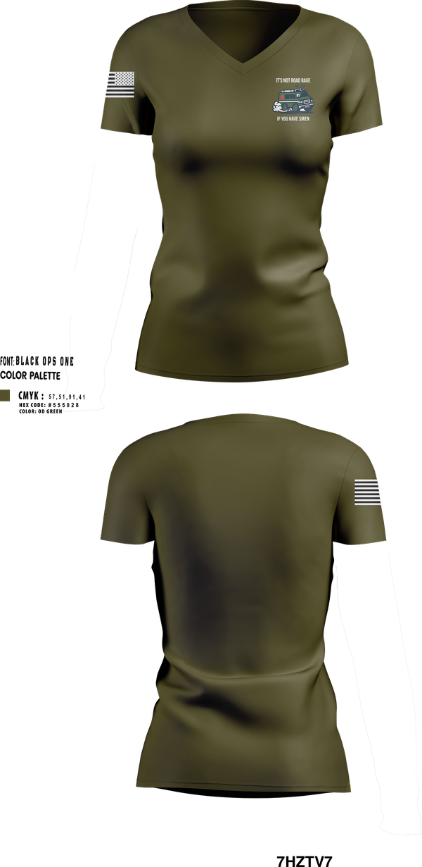Womens Short Sleeve Vneck Shirt, Emergency Response Services, , Teamtime, Team time, sublimation, custom sports apparel, team uniforms, spirit wear, spiritwear, sports uniforms, custom shirts, team store, custom team store, fundraiser sports, apparel fundraiser