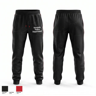 Sweatpants, Vandalia Police Department, Police, Teamtime, Team time, sublimation, custom sports apparel, team uniforms, spirit wear, spiritwear, sports uniforms, custom shirts, team store, custom team store, fundraiser sports, apparel fundraiser