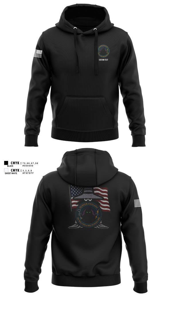 Hoodie, 117th Intel Squadron, Air Force, Teamtime, Team time, sublimation, custom sports apparel, team uniforms, spirit wear, spiritwear, sports uniforms, custom shirts, team store, custom team store, fundraiser sports, apparel fundraiser