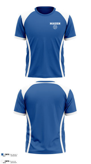 Short Sleeve Performance Shirt, Maiden High School Volleyball, Women's Volleyball, Teamtime, Team time, sublimation, custom sports apparel, team uniforms, spirit wear, spiritwear, sports uniforms, custom shirts, team store, custom team store, fundraiser sports, apparel fundraiser