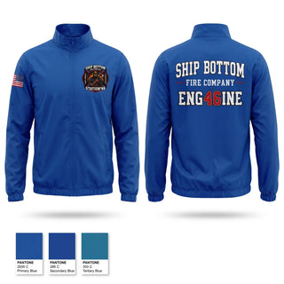 Windbreaker, Ship bottom fire company, Fire Department, Teamtime, Team time, sublimation, custom sports apparel, team uniforms, spirit wear, spiritwear, sports uniforms, custom shirts, team store, custom team store, fundraiser sports, apparel fundraiser