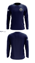 Exalt Academy School Safety Division 76378730 Long Sleeve Performance Shirt - 100