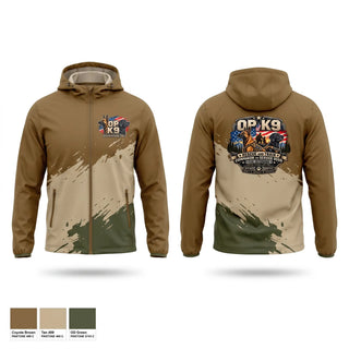 Windbreaker, Operation K9, , Teamtime, Team time, sublimation, custom sports apparel, team uniforms, spirit wear, spiritwear, sports uniforms, custom shirts, team store, custom team store, fundraiser sports, apparel fundraiser