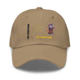 LKA HANDYMAN Classic Dad Hat | Yupoong 6245CM
