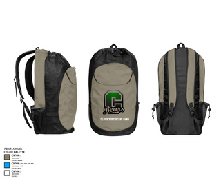 Gear Bag, Cloudcroft Bears Band, Spirit Store, Teamtime, Team time, sublimation, custom sports apparel, team uniforms, spirit wear, spiritwear, sports uniforms, custom shirts, team store, custom team store, fundraiser sports, apparel fundraiser