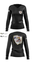61st eagle squadron 71524968 Women's Long Sleeve V-neck Shirt - 2