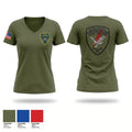 Greenburgh Police Department SWAT Women's Short Sleeve V-neck Shirt - 1
