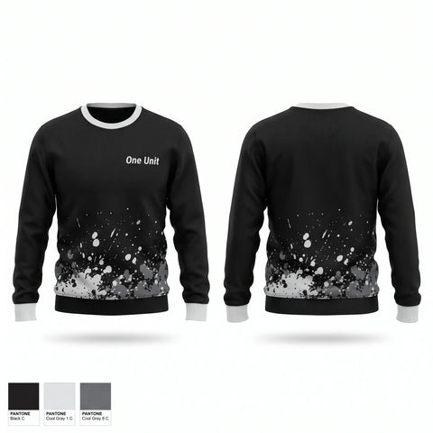Crew Neck Sweatshirt, One Unit, Men's Basketball, Teamtime, Team time, sublimation, custom sports apparel, team uniforms, spirit wear, spiritwear, sports uniforms, custom shirts, team store, custom team store, fundraiser sports, apparel fundraiser
