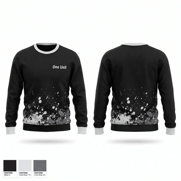 Crew Neck Sweatshirt, One Unit, Men's Basketball, Teamtime, Team time, sublimation, custom sports apparel, team uniforms, spirit wear, spiritwear, sports uniforms, custom shirts, team store, custom team store, fundraiser sports, apparel fundraiser