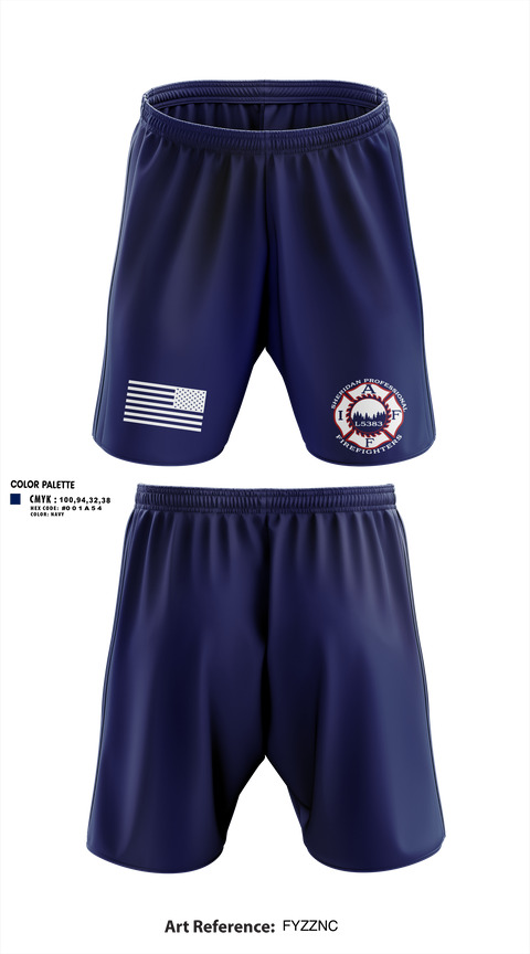 Athletic Shorts With Pockets, Sheridan fire district, Fire Department, Teamtime, Team time, sublimation, custom sports apparel, team uniforms, spirit wear, spiritwear, sports uniforms, custom shirts, team store, custom team store, fundraiser sports, apparel fundraiser