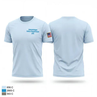 Short Sleeve Performance Shirt, Canandaigua Police Department, Police, Teamtime, Team time, sublimation, custom sports apparel, team uniforms, spirit wear, spiritwear, sports uniforms, custom shirts, team store, custom team store, fundraiser sports, apparel fundraiser