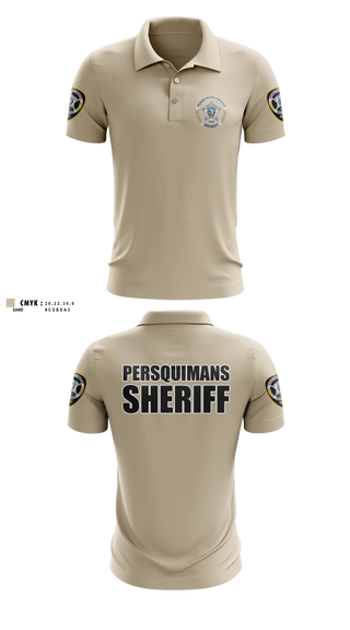 Short Sleeve Performance Polo, Perquimans County Sheriff's Office, Police, Teamtime, Team time, sublimation, custom sports apparel, team uniforms, spirit wear, spiritwear, sports uniforms, custom shirts, team store, custom team store, fundraiser sports, apparel fundraiser