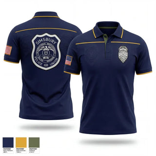 Short Sleeve Performance Polo, Simsbury Police Department, Police, Teamtime, Team time, sublimation, custom sports apparel, team uniforms, spirit wear, spiritwear, sports uniforms, custom shirts, team store, custom team store, fundraiser sports, apparel fundraiser