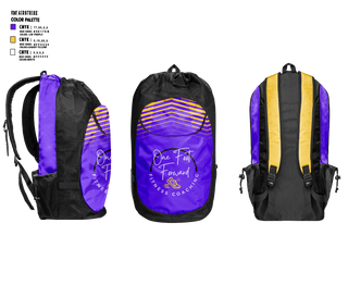 Gear Bag, one foot forward coaching, Track & Field, Teamtime, Team time, sublimation, custom sports apparel, team uniforms, spirit wear, spiritwear, sports uniforms, custom shirts, team store, custom team store, fundraiser sports, apparel fundraiser