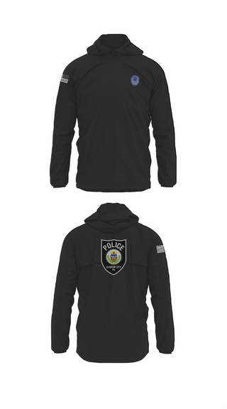 Windbreaker, Ellwood city police, Police, Teamtime, Team time, sublimation, custom sports apparel, team uniforms, spirit wear, spiritwear, sports uniforms, custom shirts, team store, custom team store, fundraiser sports, apparel fundraiser