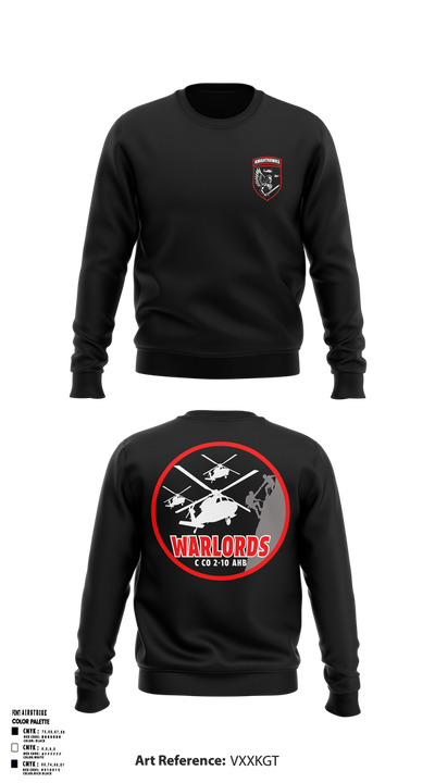 2-10 AHB Knighthawks Crew Neck Sweatshirt - 16