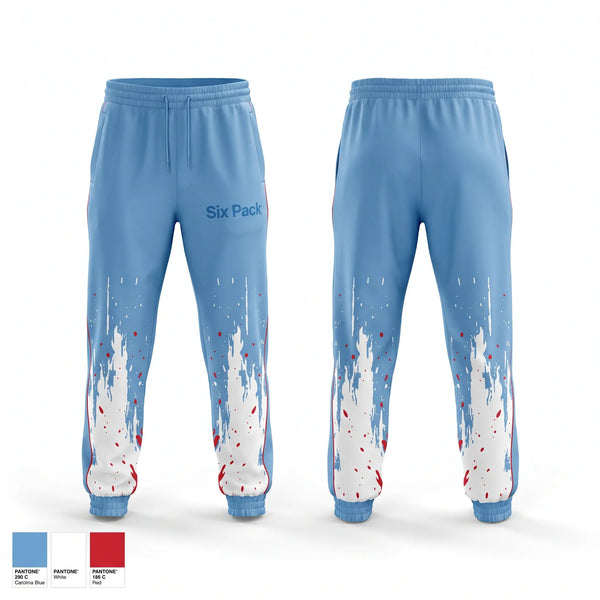Sweatpants, Six Pack, Men's Lacrosse, Teamtime, Team time, sublimation, custom sports apparel, team uniforms, spirit wear, spiritwear, sports uniforms, custom shirts, team store, custom team store, fundraiser sports, apparel fundraiser