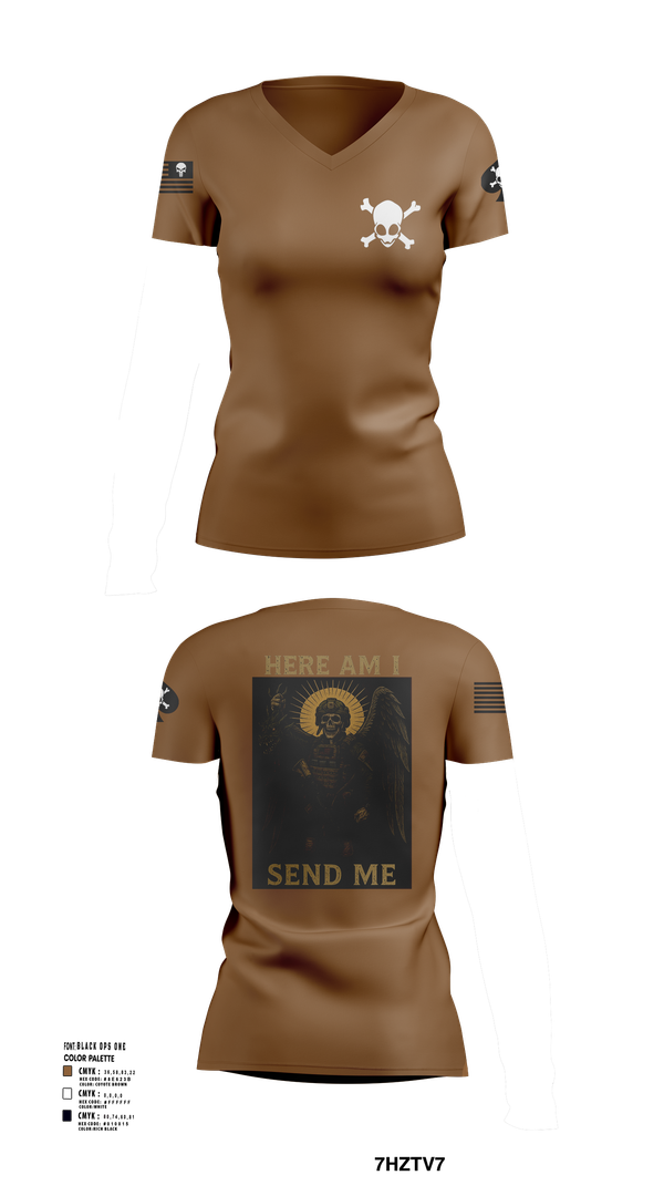 Womens Short Sleeve Vneck Shirt, Charlie Co., , Teamtime, Team time, sublimation, custom sports apparel, team uniforms, spirit wear, spiritwear, sports uniforms, custom shirts, team store, custom team store, fundraiser sports, apparel fundraiser